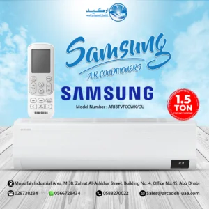 Samsung Split Air Conditioner 1.5 Ton AR18TVFCCWKGU