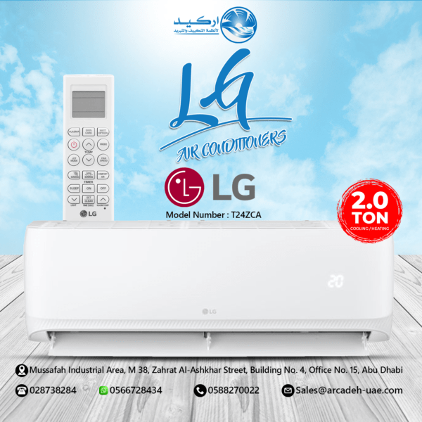 LG Split Air Conditioner 2.0 Ton T24ZCA