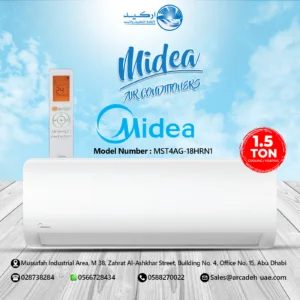 Midea Xtreme Inverter Wall AC - 1.5 Ton - MST4AG-18HRN1